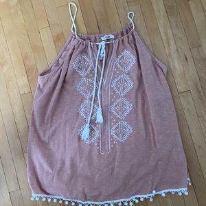 Peach tank top
